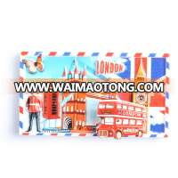 Handmade Custom Factory London Resin Fridge Magnet